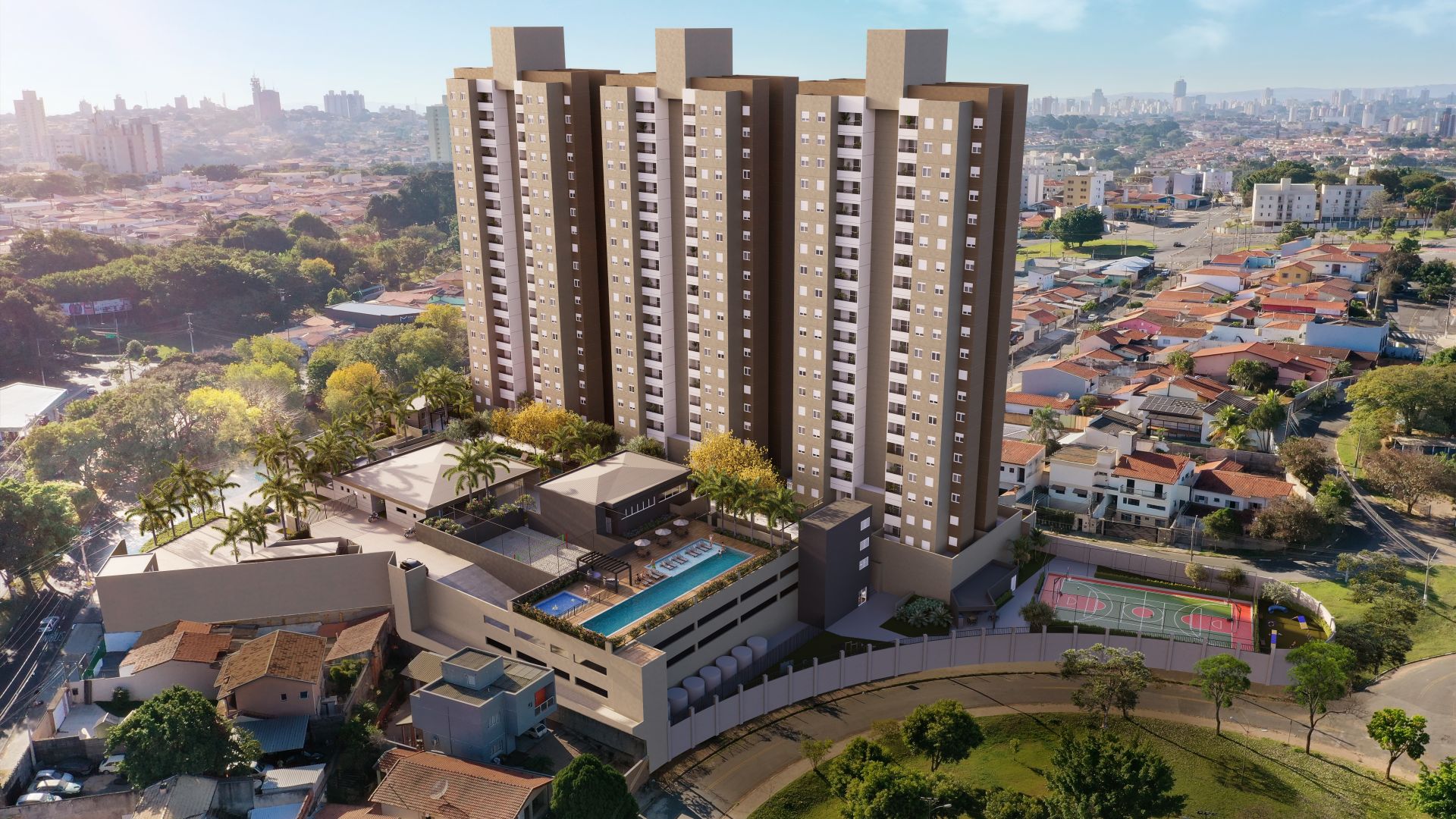 Terrace Resort Residence Condomínio Clube – Lançamento no Jd.Aurélia.