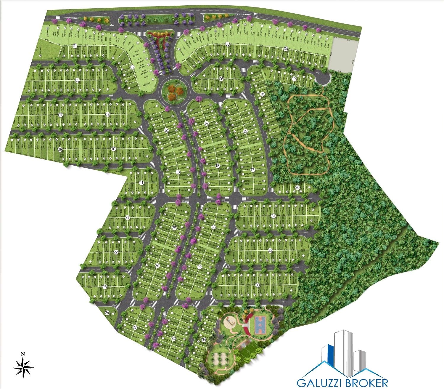Terras de São José, Loteamento planejado Residencial e Comercial.