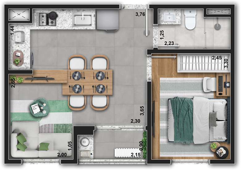 Taquaral Residence  é o mais novo lançamento da Yees Incorporadora.
