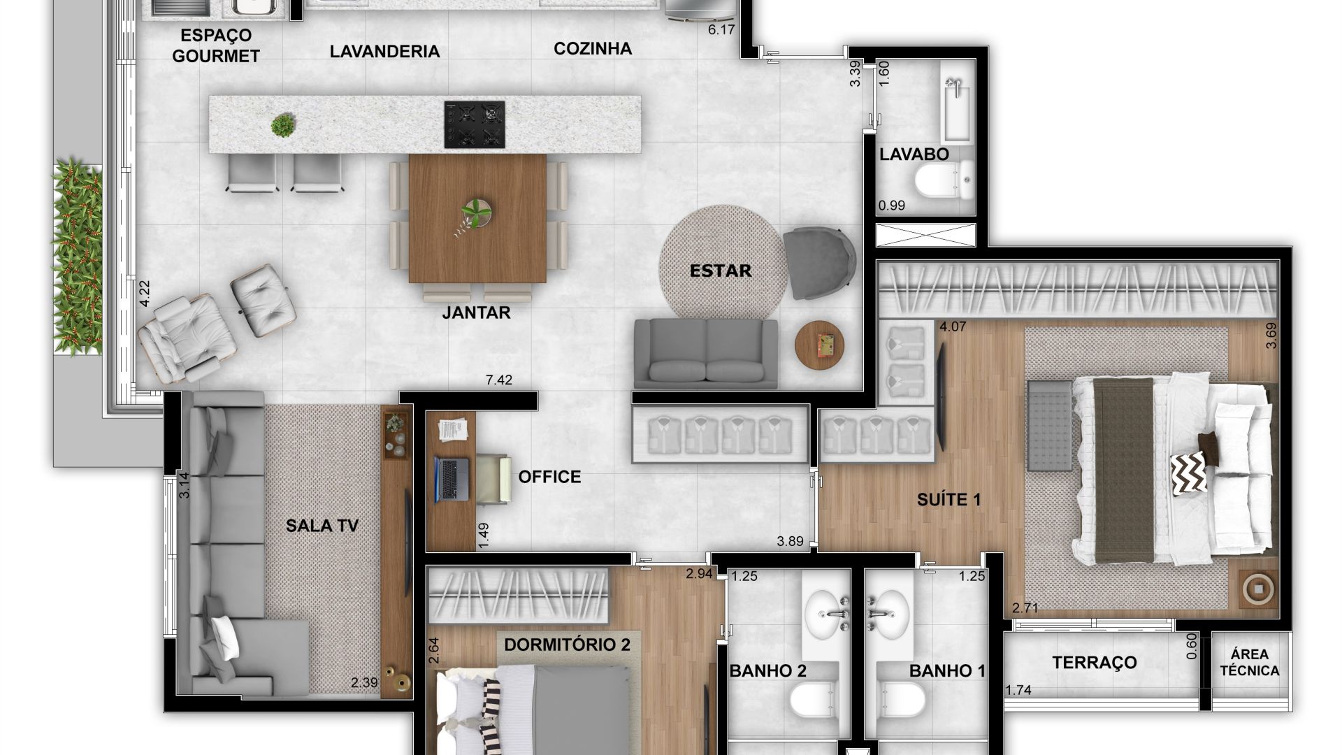 Apartamentos Garden Souzas – Campinas(SP)