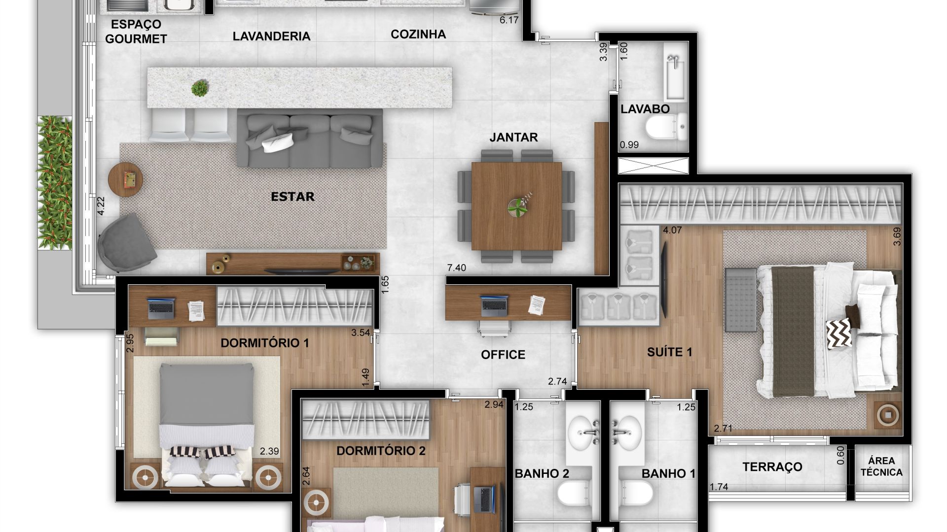 Apartamentos Garden Souzas – Campinas(SP)