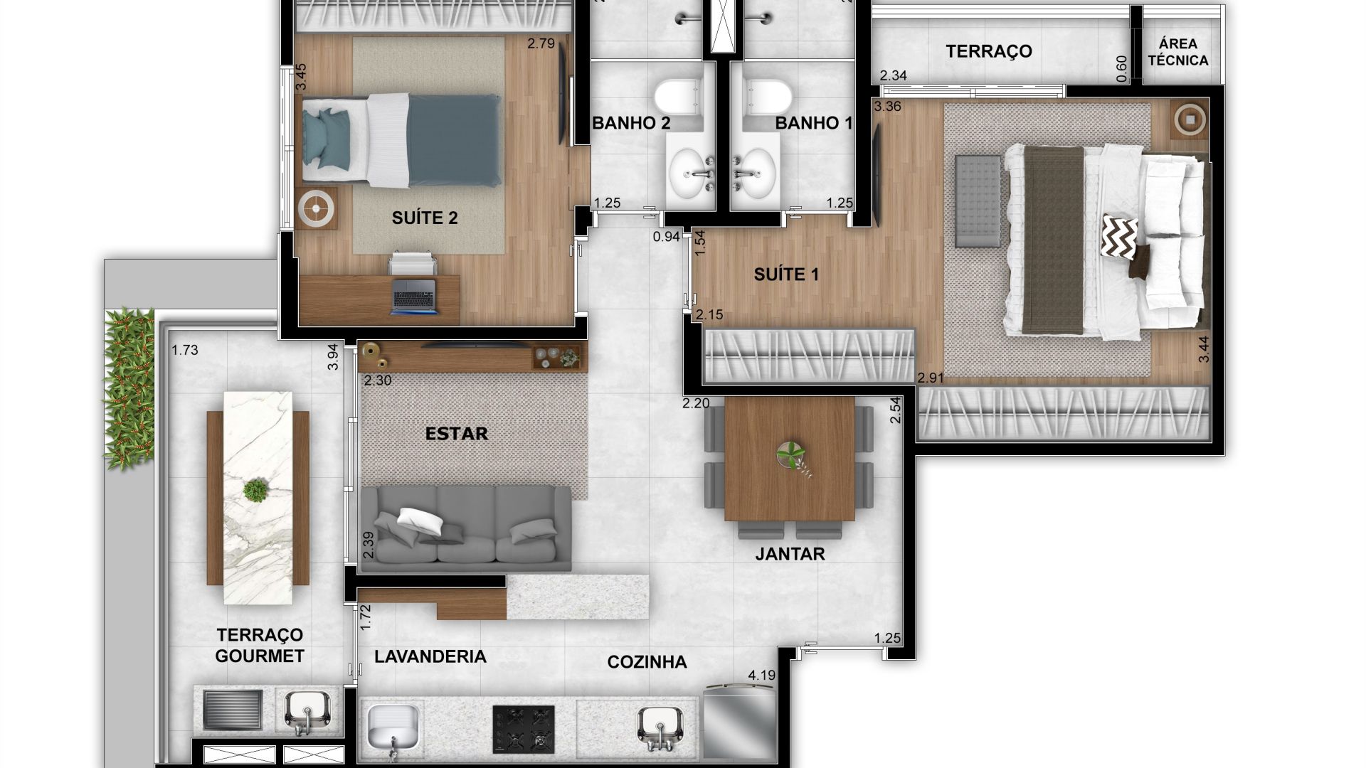Apartamentos Garden Souzas – Campinas(SP)