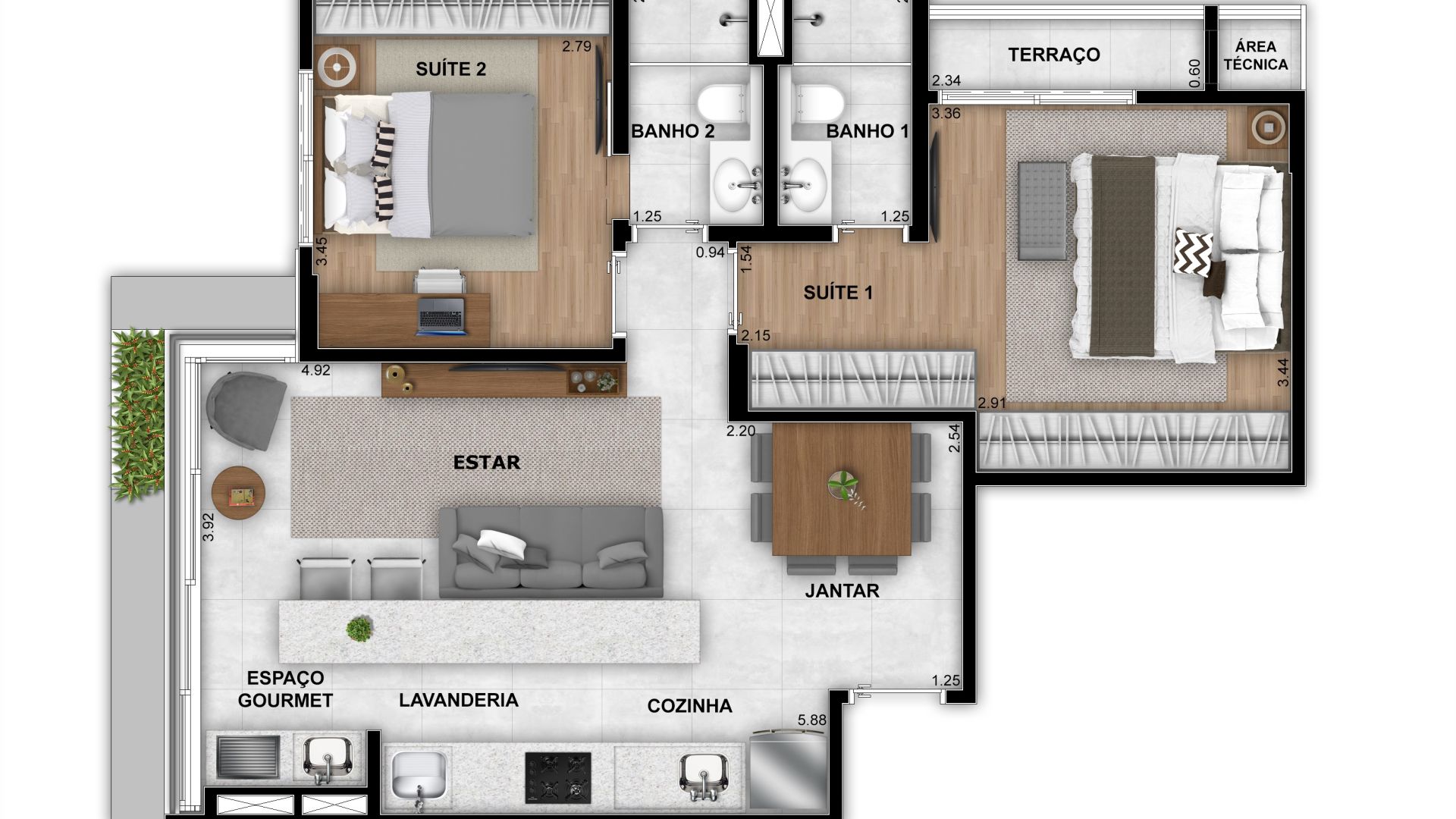Apartamentos Garden Souzas – Campinas(SP)