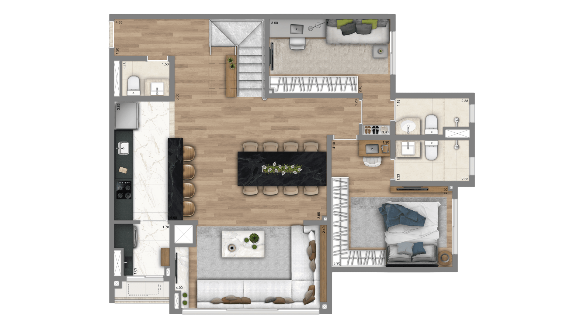 Living Grand Wish Nova Campinas: Apartamento em Campinas – SP