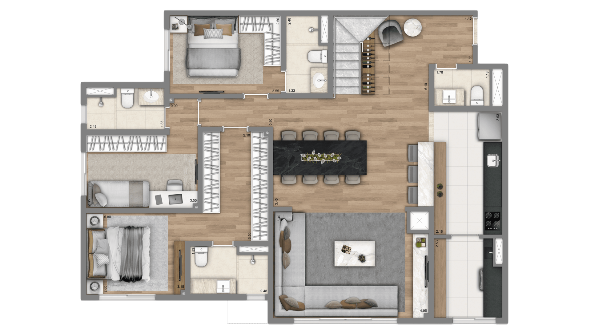 Living Grand Wish Nova Campinas: Apartamento em Campinas – SP