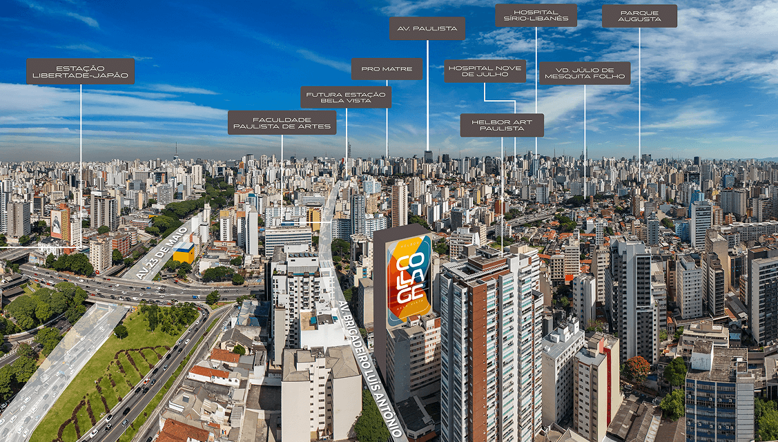 Helbor Collage Bela Vista – Lançamento