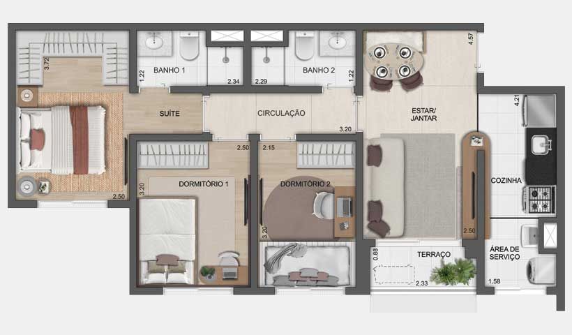 2º Lançamento – Reserva São Caetano Bosque