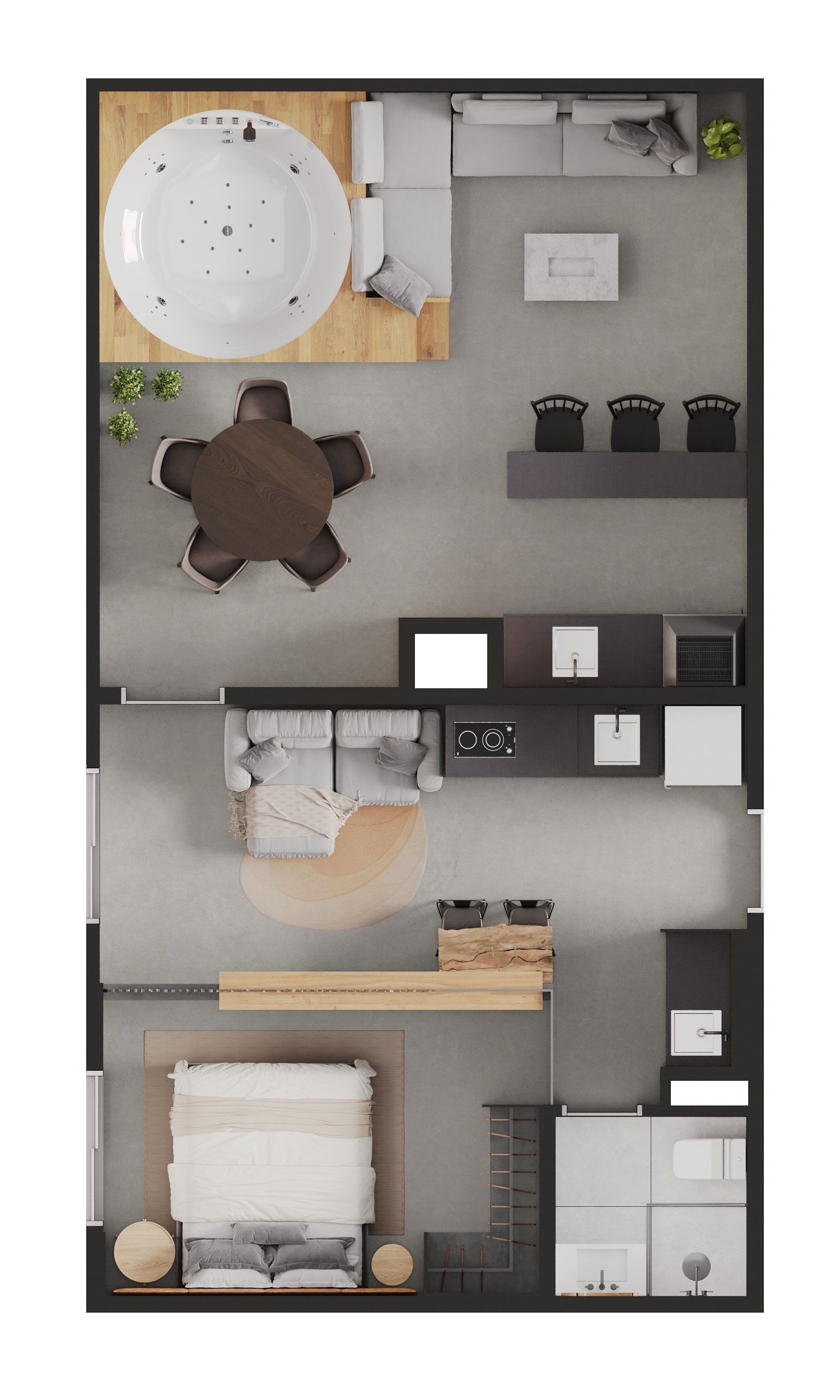 RESIDENCIAL ALTO DAS MANSÕES – STUDIOS – CAMPINAS SP.